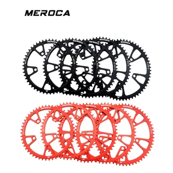 MEROCA 5 nagi 110BCD Locīšanas Road Bike Kloķa Chainwheel pozitīvo un negatīvo zobi vienu disku liela 50/52/54/56/58T plate