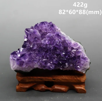 LIELS! Dabas Urugvajas ametists kopas minerālu paraugu Kvarca Akmeņi un kristāli, Dziedniecība crystal