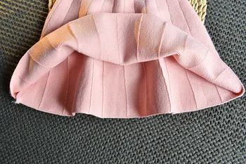 Gooporson Silts Apģērbs Bērniem, Apģērbs Meitenēm Modes tauriņu Adīta Jaka Džemperis Top&svārki Cute Maz Bērnu Apģērbu Komplekts