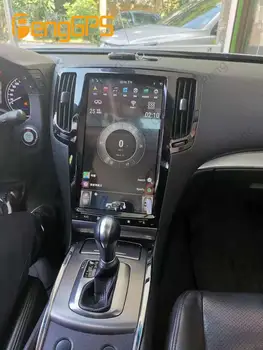 Android 9.0 PX6 DSP Tesla sistēmas auto ne dvd atskaņotāju, radio automātiski Infiniti G37 G35 G25 G37S Q60S 07-13 gps navigācijas iekārta