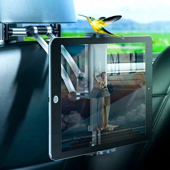 HOCO Universālo Auto Aizmugurējais Sēdeklis turētājs 360 Grādu Pagriezt Stāvēt Auto Pagalvi turētājs, Tablet PC, iPad Mini, iphone 11 Xiaomi