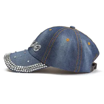 Sieviešu beisbola cepurītes tessellation kokvilnas sequin modelis kovboju saule-ēna, cepures jūra meitene augstas kvalitātes cepure