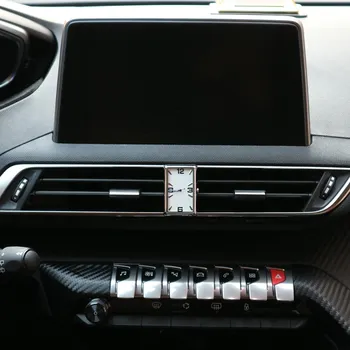 Par Peugeot 3008 4008 5008 laika displejs elektroniskā skatīties kvarca skatīties ielīmējiet uzstādīšana Rādītāju displejs