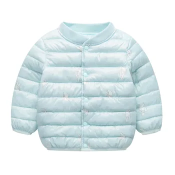 Baby Meitenes Zēni Gaismas bērni kokvilnas jaka uz Leju ziemas Mētelis bērnu vējjaka jaka 2019. gada pavasarī, rudenī toddler virsdrēbju pakaramais