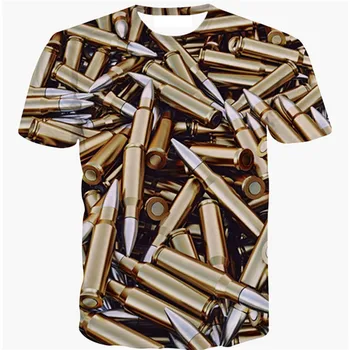 Plus Izmēra 5XL 3D Pildspalvas Drukāts T-kreklu apdruka Vīriešu Apģērbs Smieklīgi, T Krekli Jaunu Modes Tshirts O-veida kakla Top Tees Homme Pils Streetwear
