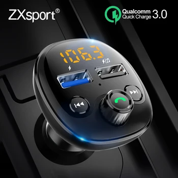 FM Raidītājs Auto MP3 Atskaņotājs ar Bluetooth Ātri Uzlādēt 3.0 QC Par Suzuki Grand Vitara Swift SX4 Gsr 600 750 Jimny Alto Piederumi