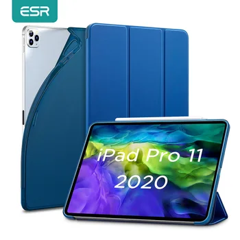 EAR iPad Pro 11 2020 Gadījumā Mīksto TPU Auto Mosties Miega Smart Cover iPad Pro 