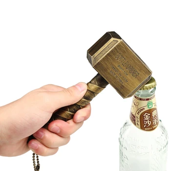 Radošā Retro Alus Pudeļu Atvērēji Daudzfunkcionālo Āmuru Thor Formas Alus Korķviļķis Ilgtermiņa Rokturi Alus Pudele Nazis Ar Magnētu