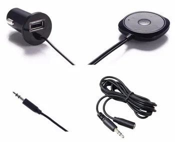 Duszake Bezvadu Bluetooth Uztvērējs, 3,5 mm Jack Audio Bluetooth Aux Adapteri Mūzikas Uztvērējs Auto Kabeli Bezmaksas Skaļruni Austiņas