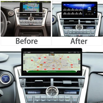 Auto Multimedia Player Lexus NX 200t 300h nx200T-2017 Android 9 Audio Radio Stereo autoradio GPS vienības Vadītājs Ekrāna BT DSP