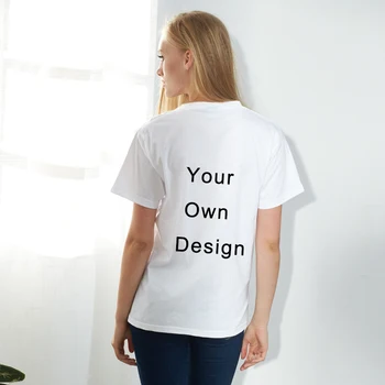 ALLKPOPER Pielāgota Druka T Kreklu, Sieviešu/Vīriešu/Zēnu/Meiteņu Apģērbu DIY Jūsu, piemēram, Foto/Logo (Unisex) Ikdienas Kokvilnas T-krekls Top Tees