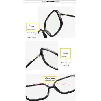Datoru Brilles Caurspīdīgs Aizsardzības Briļļu Optisko Anti zilās Brilles Sievietēm Brilles Rāmis Frameoculos de grau feminino