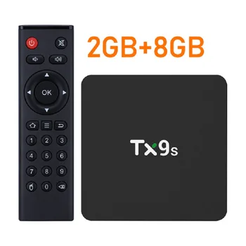 S912 3D 4 K Android TX9s Tv Box Set Top Box 2.4 G Wifi Google Lodziņā Play Veikalā snelle Set Top Box 2g 8g