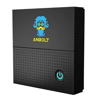 ANBOLT H92 Set-Top Box 3GB + 16.G Android 9.0 Eight-Core Blu-Ray HD Tīkla Atskaņotāju, TELEVIZORA pierīci MUMS Plug