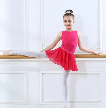 Meitenes, Baleta Leotard Ballet Dancewear Bez Piedurknēm Pamata Toddler Balerīna Drēbes Bērniem, Bērniem, Vingrošana Leotard Unitard F Meitene