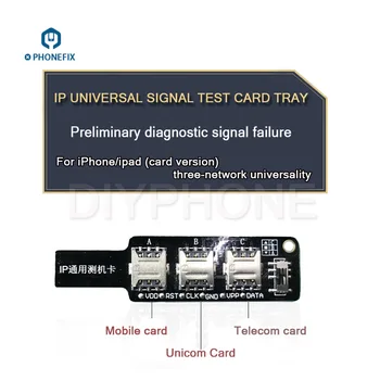 GSM SIM Kartes IP Universālā Testēšanas Karti iPhone iPad SIM Kartes Signālu Tests Diagnozi, Paplašināšanas Kartēm, Bezmaksas Kartes ligzda Labošanas Rīks