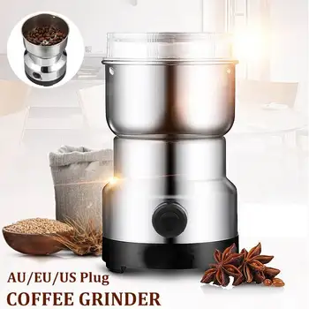 Kafijas Pupiņu Riekstu Dzirnaviņas Kafijas Dzirnaviņas Elektriskās Kafijas Pupiņas Daudzfunkcionāls Coffe Machine Graudu Kafijas Automāts Virtuves Rīks