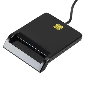 Multi-function Pārnēsājamu USB 2.0 Saprātīga Karšu Lasītājs Pieejamu, Viegli Lietot DNIE ATM CAC IC ID Bankas SIM Kartes Lasītājs