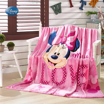 Disney Multfilmas Vinnijs Mickey Mouse Dūriens Mīksta Flaneļa Segu Mest Baby Meitenes Zēni uz Gulta Dīvāns Dīvāns 150X200CM Bērniem Dāvanu