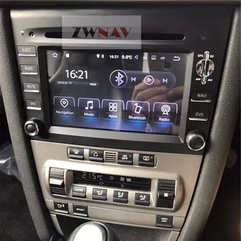Android Auto DVD Atskaņotājs, GPS Navigācijas IPS HD Ekrāns Radio Multimediju Par Porsche 911 997/KAIMANU/BOXSTER 2005 - 2012 Audio / Video