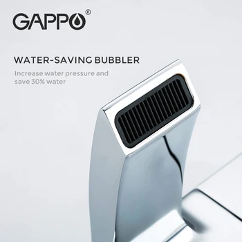 GAPPO termostatiskie krāna ūdens baseinu jaucējkrāni klāja uzstādīta vannas maisītājs ūdenskritums izlietne, jaucējkrāns
