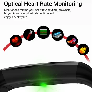 LS Sieviešu R12 Sirds ritma Grupa Fitnesa Tracker Smart Skatīties Vīriešu Sporta Bracelat Krata Foto Smartwatch Par Android