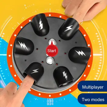Pārsteidzošs, Elektriskā Šoka Pirkstu Melu Detektora Rulete Meli Detektoru Praktisko Jokiem Rotaļlietas Smieklīgi Testa Viltīgs Melis Patiesības Puse Spēle