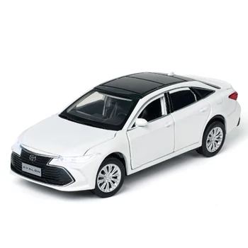 KIDAMI Simulācijas sakausējuma auto modelis 1:32 Toyota Āzijas Pūķis seši-durvju auto modelis Lējumiem, skaņas un gaismas rotaļu auto Transportlīdzekļu Zēns Dāvanu