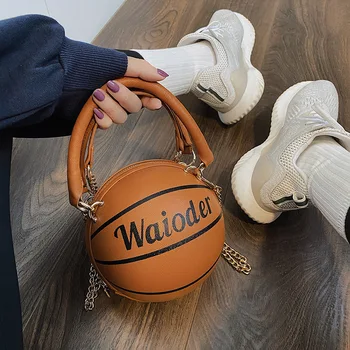 Basketbola formas, maki un somas nelielu Tote soma sieviešu 2020. gadam dizainers PU Zip plecu Crossbody soma meiteņu somas kārtot