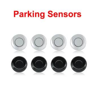4gab 12V Automašīnu Parkošanās Sensoru Komplekts Reverse Rezerves Sensori Svilpe Skaņas Brīdinājuma Indikators Zondes Sistēmas Praktiskā