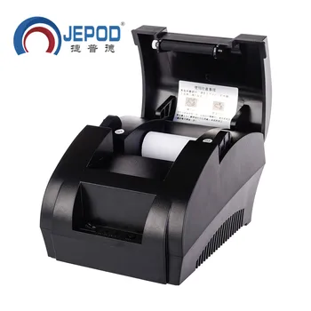 JP-5890k 58mm Black Siltuma Saņemšanas Printeri 58mm termoprinteri 58mm USB POS Printeri, POS Sistēma