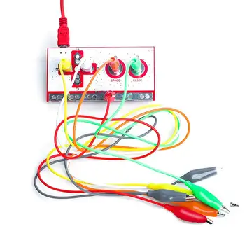 Praktiskas Inovācijas Izturīgs Bērna Dāvanu Makey Galvenās Kontroles padomes Komplekts Ar USB Kabeli Makey
