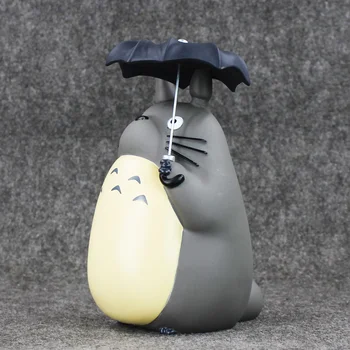 20cm Mr Froger totoro rotājumi, turot lietussargu Mans Kaimiņš Totoro Apdare Dāvanu Rotaļlietas monētu kaste