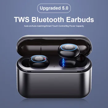 Divreiz Stereo Austiņas TWS Auss Bluetooth Austiņas Sporta mini Earbuds bezvadu wirless bleutooth bloototh austiņas, telefona