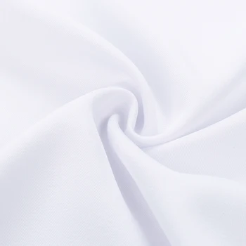 Rudens Balts Krekls Vīriešu Tīru Krāsu, kas Nav Elastīgi Dzelzs garām Piedurknēm Slim Profesionāla Biznesa Formāla Melna Pelēka Puse/Kāzu Topi