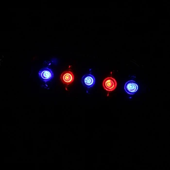 LED Flashing Plecu Gaismas Ūdensizturīgs Brīdinājuma Signāls, Lampu Patruļas Gaismas Brīdinājuma signāls SOS Klipu Flash Gaismas