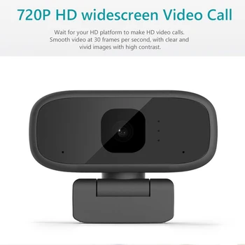 720P Webkamera,360 ° grozāms Webcam iebūvētie Trokšņu Slāpēšanas Mikrofons Auto Fokusu Web cam, lai Dzīvot Straumēšanas Video Konferences