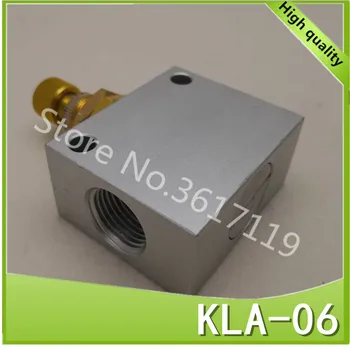 KLA-06 1/8 Pneimatiskās vienvirziena droseles vārsts plūsmas kontroles kontroles vārsts ātruma kontroles vārsts