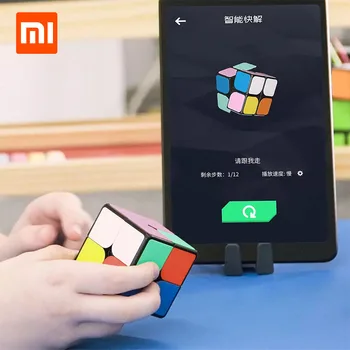 Xiaomi Giiker I2 Saprātīga Super Cube Smart Magnētisko Mācīties ar prieku App Bluetooth Mācīšanas Prasmi Intelektuālo Attīstību Rotaļlieta