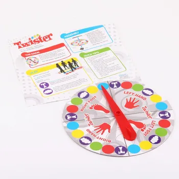 Āra Fun galda Spēles Twisters Iekštelpu Rotaļu Pagriežot ķermeņa Bērniem Pieaugušo Sporta Interaktīvo Ģimenes Draugs Puse Rotaļlietas