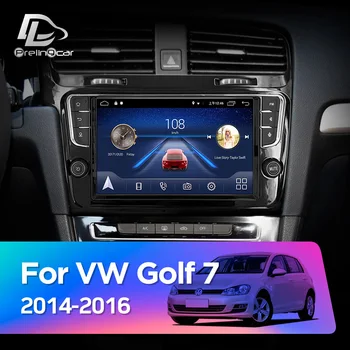 Prelingcar Android 10.0 NE DVD 2 Din Auto Radio Multimediju Video Atskaņotājs Navigācija GPS Volkswagen, VW Golf 7. - 2016. gada DSP IPS
