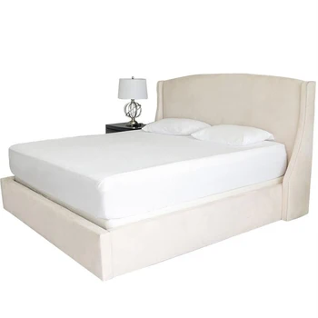 Balts Ūdensizturīgs Matrača Pārklājs Segtu Home Hotel Bed Cover Couvre Lit Gultas Pārklājs Gultas Lapa Twin/Full/Dāma/King Size