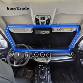 Auto Saules Ēnā Saulessargs Priekšējā Vējstikla Ēnā saulessarga Sauļošanās Izolācija, Toyota RAV4 2019 2020 Piederumi Car Styling