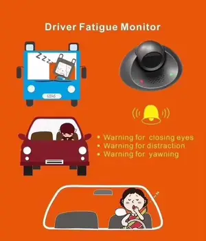 Vadītāja drošības brīdinājuma signalizācijas sistēma, vadītāja noguruma uzraudzīt Drošības Brīdinājums, kas iedarbojas anti miega modinātājs ar G - sensors, lai automašīnas