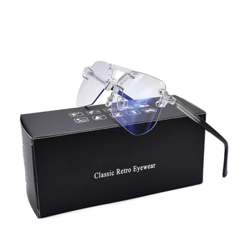 Anti Blue Ray Laukumā Brilles Rāmis Sievietēm, Vīriešiem Pārredzamu Optisko Briļļu Vintage Blue Gaismas Pretbloķēšanas Goggle Brillēm