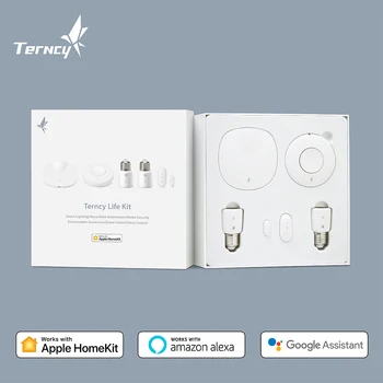 Terncy Smart Dzīves Komplekta Darbojas ar Apple HomeKit,Mājas Automatizācijas,Tālvadības Monitors,trauksmes Signalizācijas Sistēma,Nodrošina ienākt ar Apple