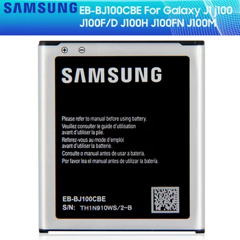 SAMSUNG Oriģinālā Rezerves Akumulatoru EB-BJ100BBE EB-BJ100CBE Samsung Galaxy J1 j100 J100F /D J100H J100FN J100M NFC 1850mAh