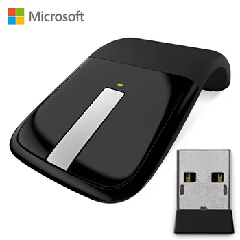 Oriģinālās Microsoft Arc Touch bezvadu pele Blueshin pele 2,4 GHz Bezvadu Inovatīvu dizainu PC klēpjdatoru birojs peli, lietotājs