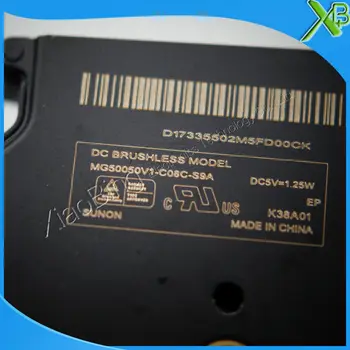 Pavisam Jaunu portatīvo datoru dzesēšanas ventilators dzesēšanas MG50050V1-C08C-S9A K38A01 par MacBook Air 13.3