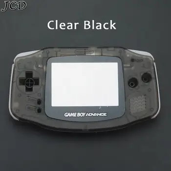 JCD Pilnu Korpusa Apvalks, lai Nintend Gameboy GBA Shell Grūti, Ja Ar Ekrānu, Objektīva Gameboy Advance Konsoles Gaismas Skaidrs, Shell